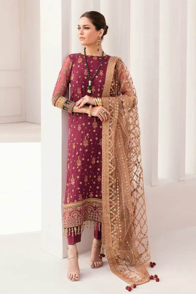 Buy Baroque | Chantelle 23 | CH09-02 - Designer Dress - Type: Pakistani Dress - Available at Libayah