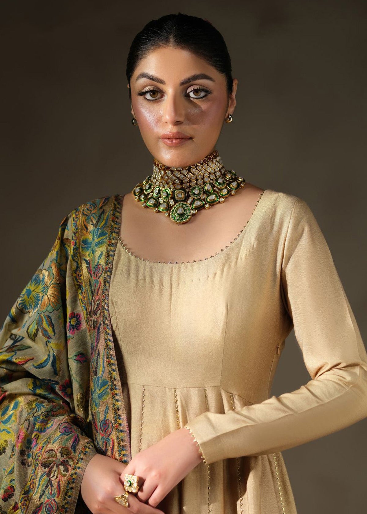 Mahum Asad | Khaani Formals | Chambeli Shawl by Mahum Asad - Designer Dress - Type: Ladies Clothes - Available at Libayah - 100% Original