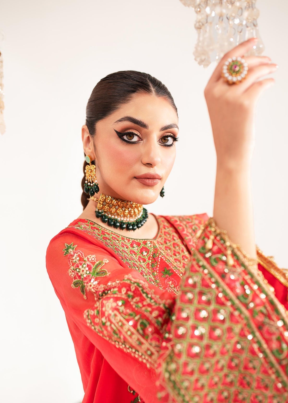 Dastoor | Sajni Luxury Eid Collection 24 | Khudeeja by Dastoor - Designer Dress - Type: Ladies Clothes - Available at Libayah - 100% Original