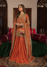 Kanwal Malik | Wedding Formals and Bridals | Narangi by Kanwal Malik - Designer Dress - Type: Ladies Clothes - Available at Libayah - 100% Original