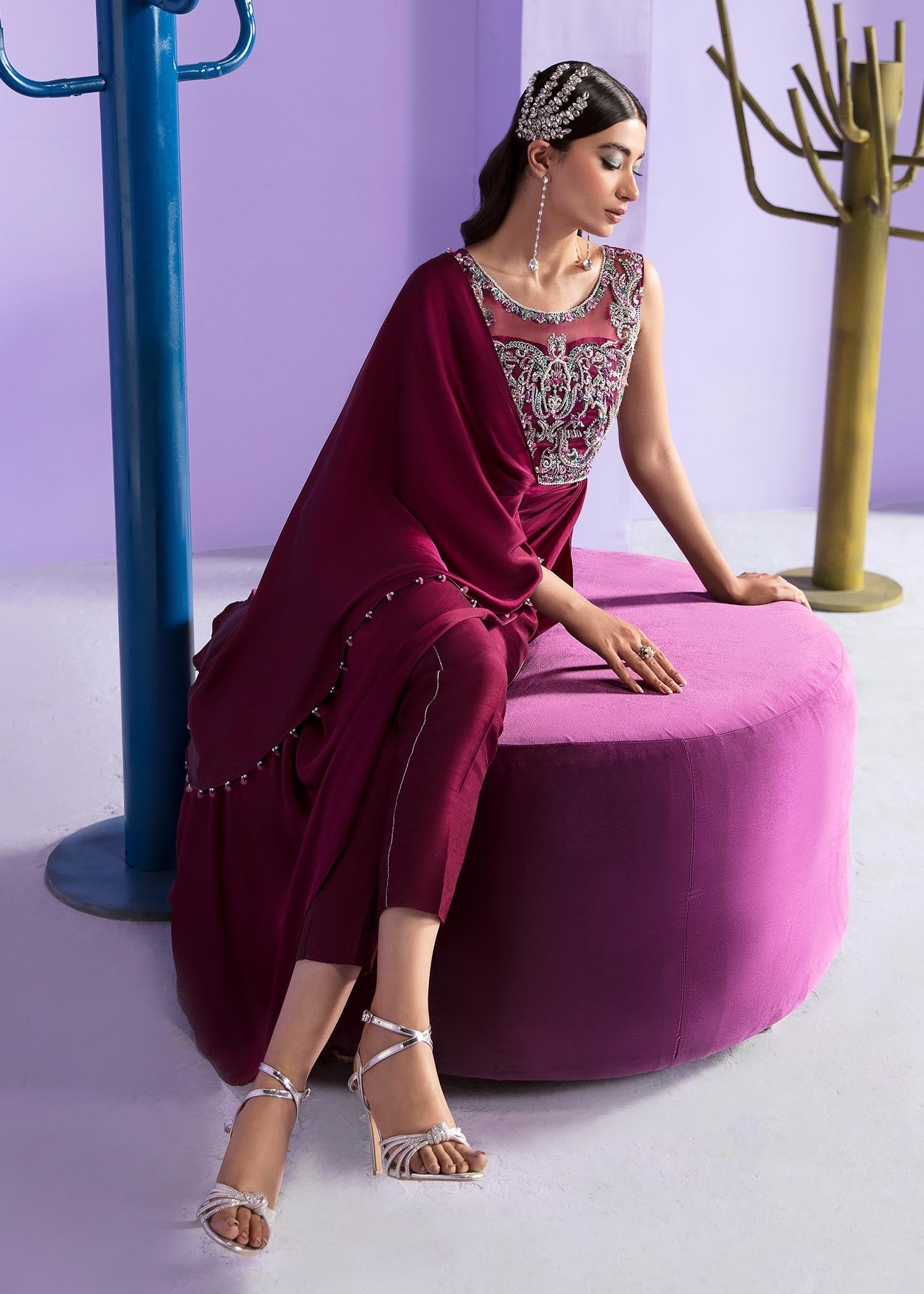 Kanwal Malik | Wedding Formals and Bridals | ELENA by Kanwal Malik - Designer Dress - Type: Ladies Clothes - Available at Libayah - 100% Original