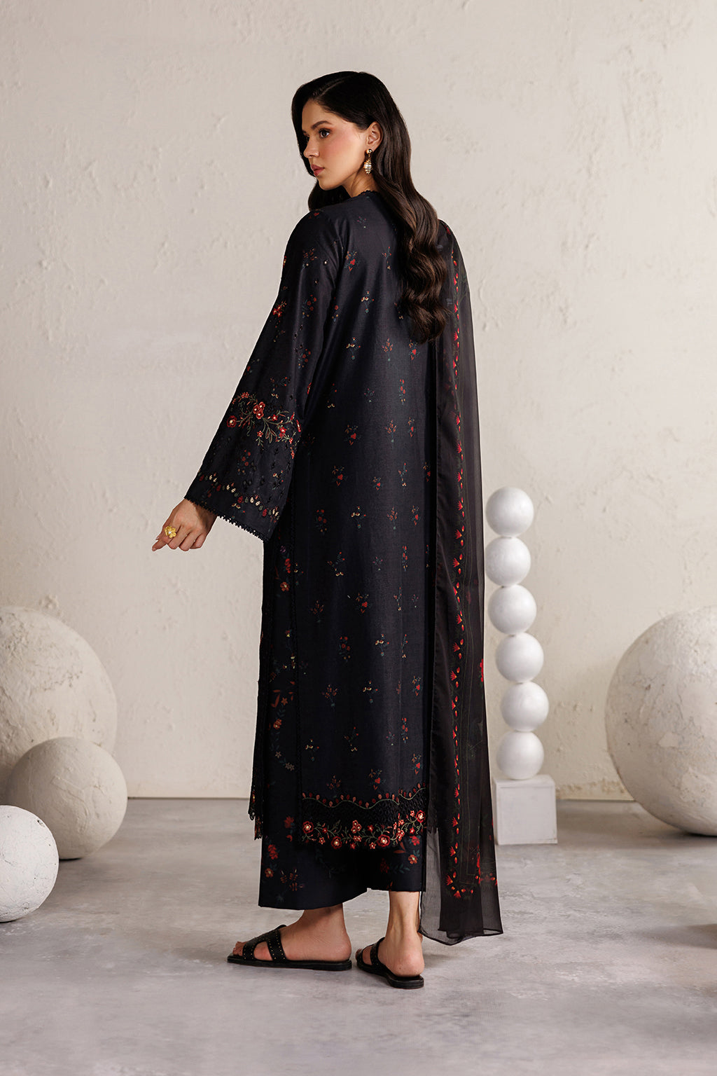 Iznik | Festive lawn 26 | IBE-11 Embroidered Lawn by Iznik - Designer Dress  - Type : Ladies Clothes - Available at Libayah - 100% Original 