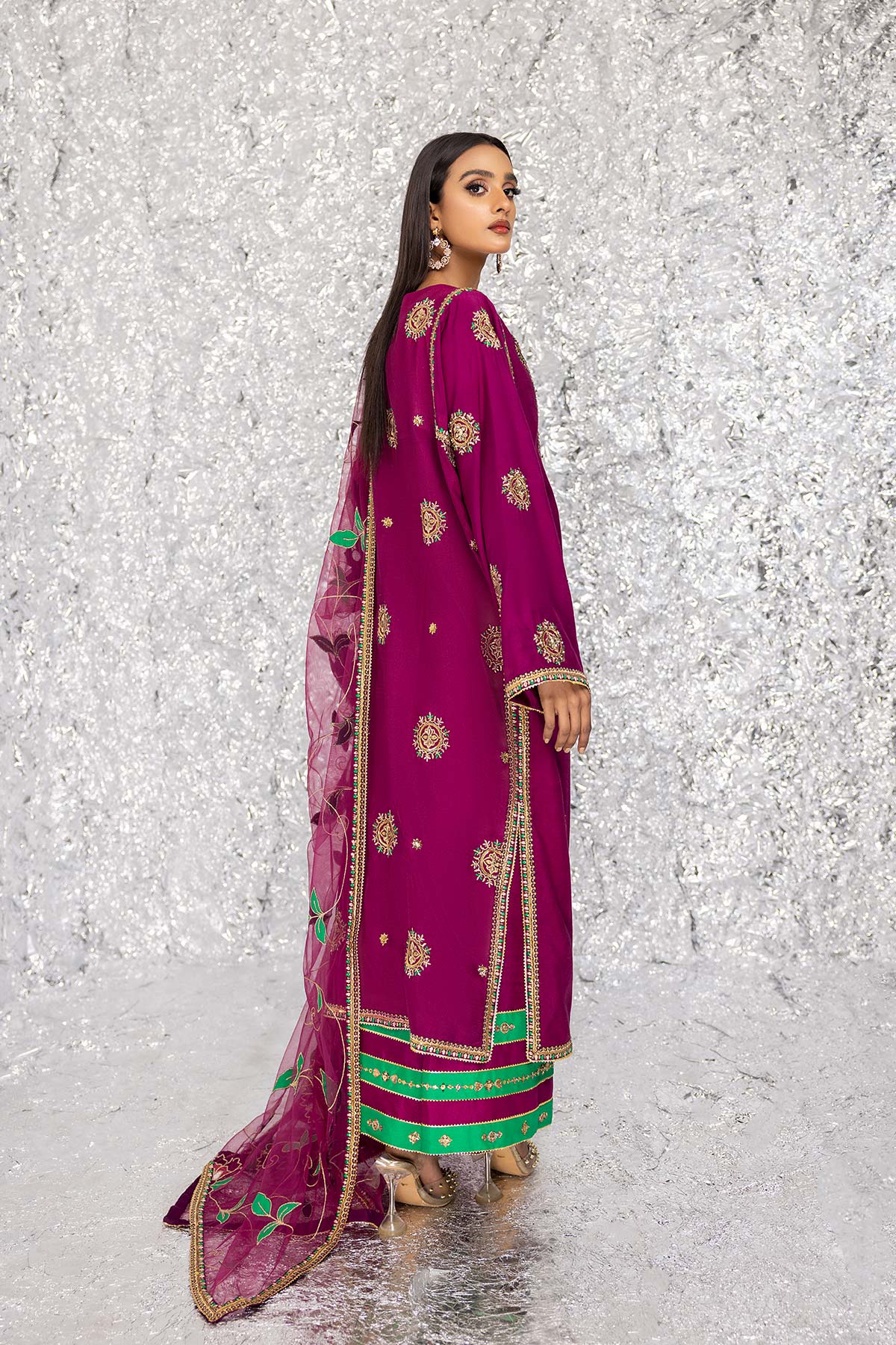 Mina Kashif | Luxury Pret | MK22-6 by Mina Kashif - Designer Dress - Type: Formal - Available at Libayah - 100% Original