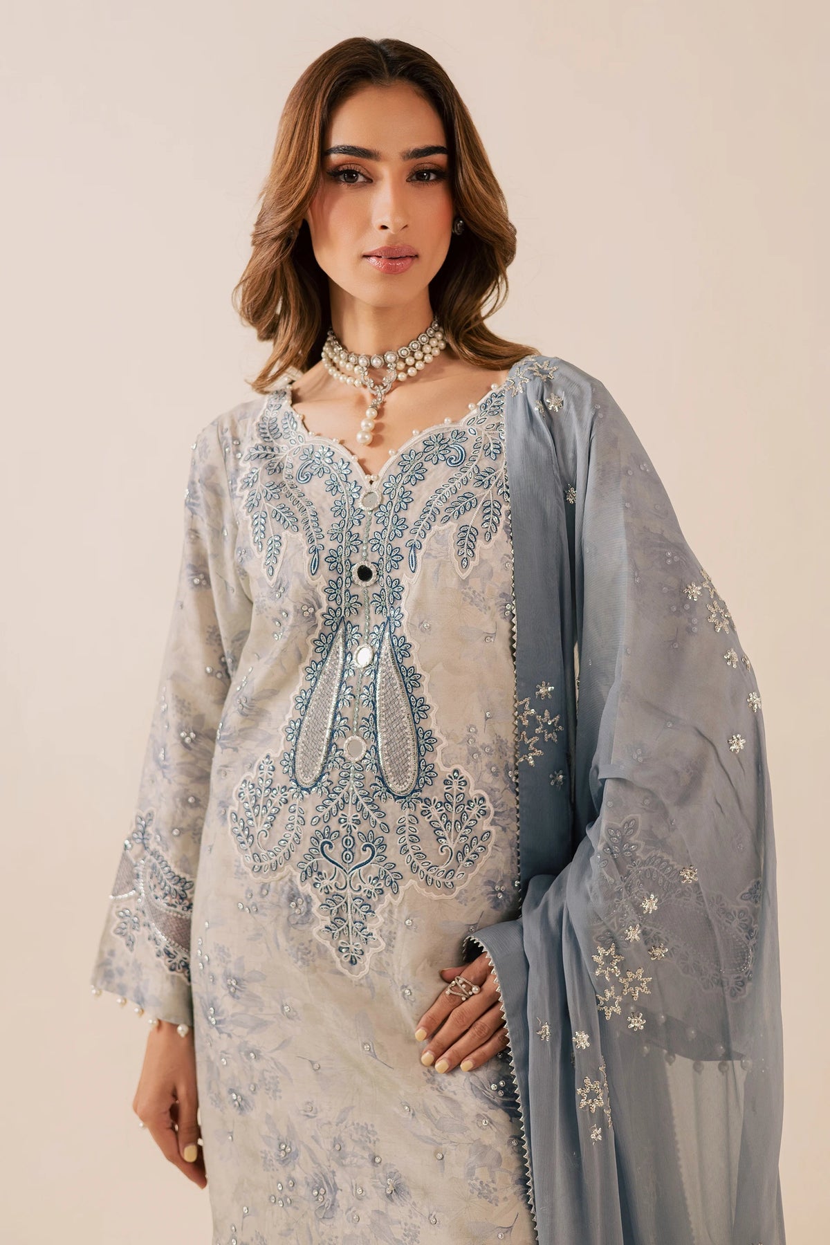 Nureh | Fancy Formal | NP-745 by Nureh - Designer Dress  - Type : Ladies Clothes - Available at Libayah - 100% Original 