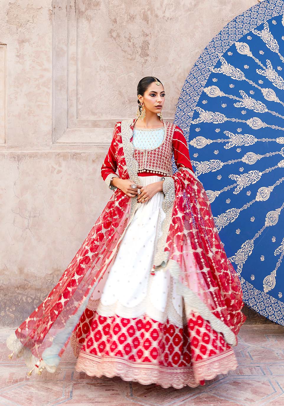Gulrukh – authentic Pakistani formal dress from the Zarqash Arzoo Festive Collection collection for women in the UK.