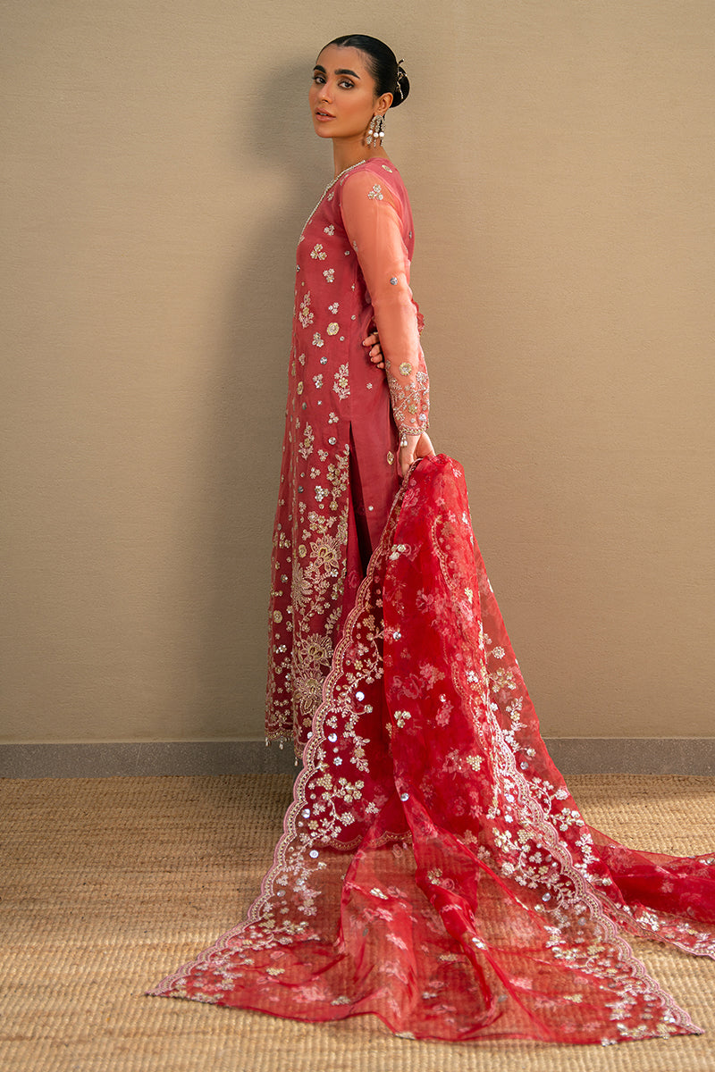 Cross Stitch | Wedding Collection 24 | CRIMSON FIRE by Cross Stitch - Designer Dress - Type: Formal - Available at Libayah - 100% Original