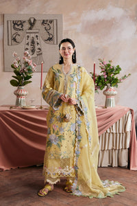 Maryam Hussain | Luxury Lawn 26 Vol 2 | Hamna by Maryam Hussain - Designer Dress  - Type : Ladies Clothes - Available at Libayah - 100% Original 