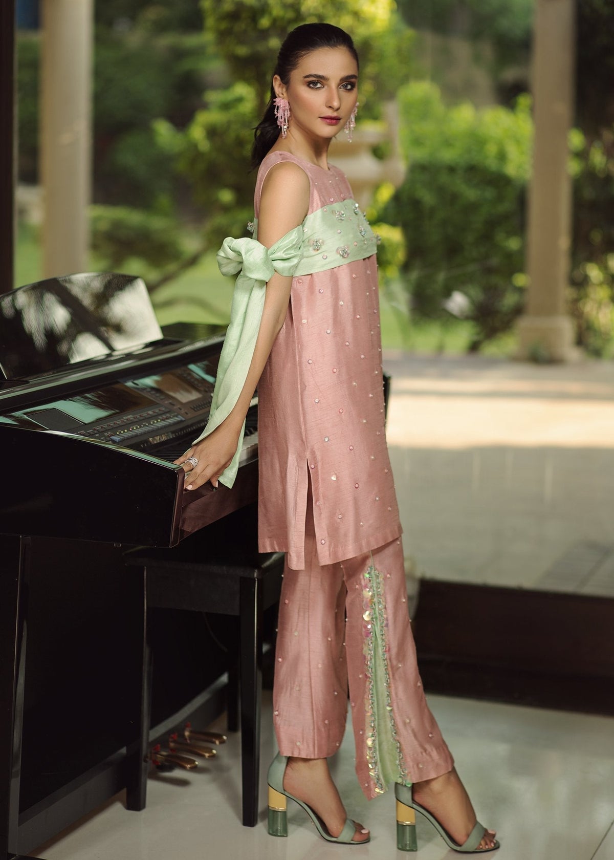 Hana | Serendipity Ready to Wear | Pistachio by Hana - Designer Dress - Type: Ladies Clothes - Available at Libayah - 100% Original