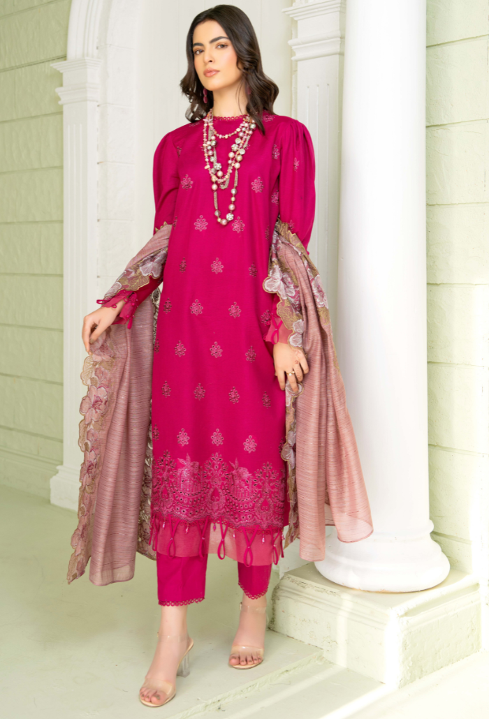 Humdum | Baad e Baharan Lawn | Baad e Baharan - D10 by HumDum - Designer Dress - Type: Ladies Clothes - Available at Libayah - 100% Original