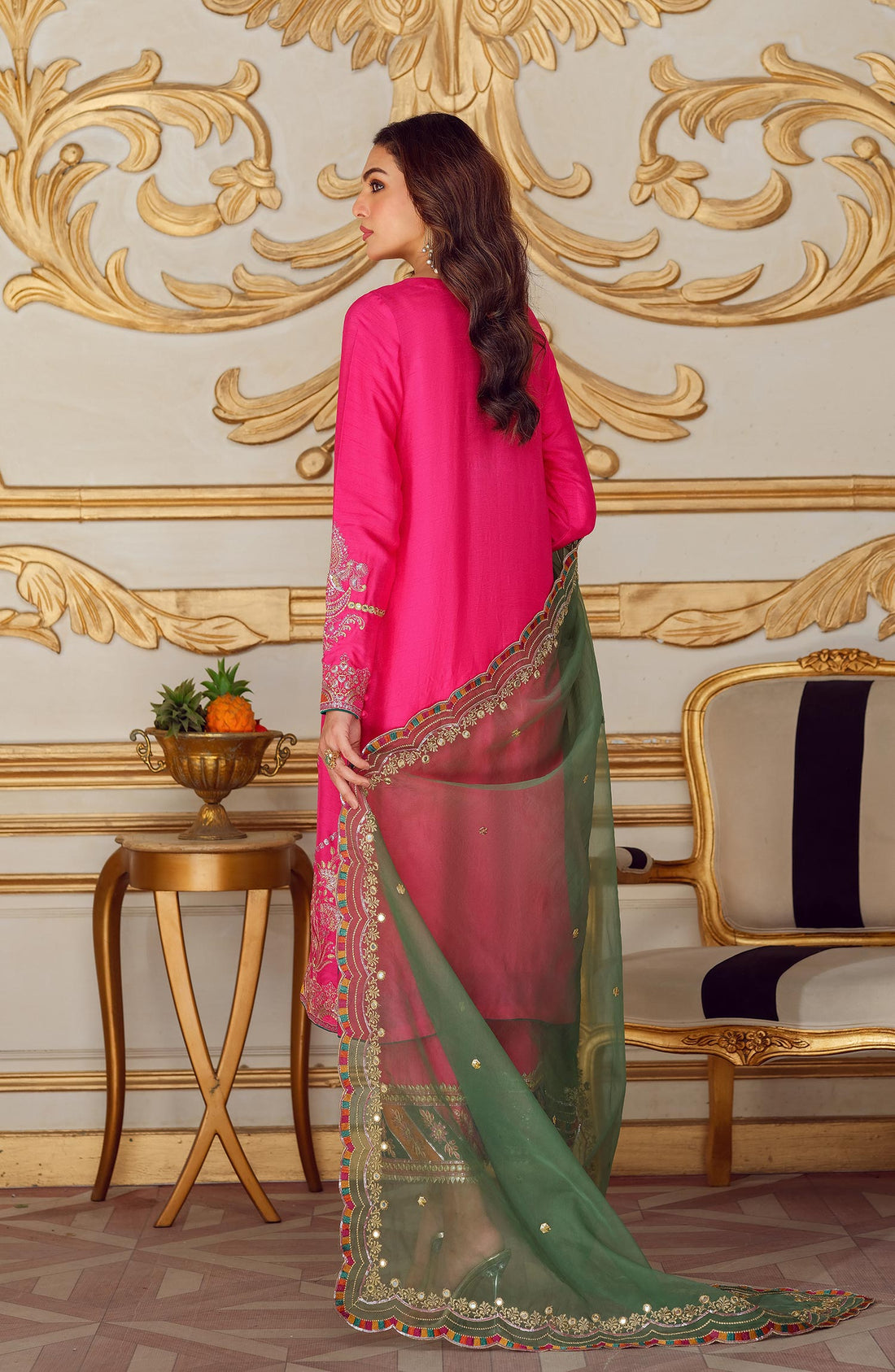 Mina Kashif | Luxury Pret | MK23-08 by Mina Kashif - Designer Dress - Type: Formal - Available at Libayah - 100% Original
