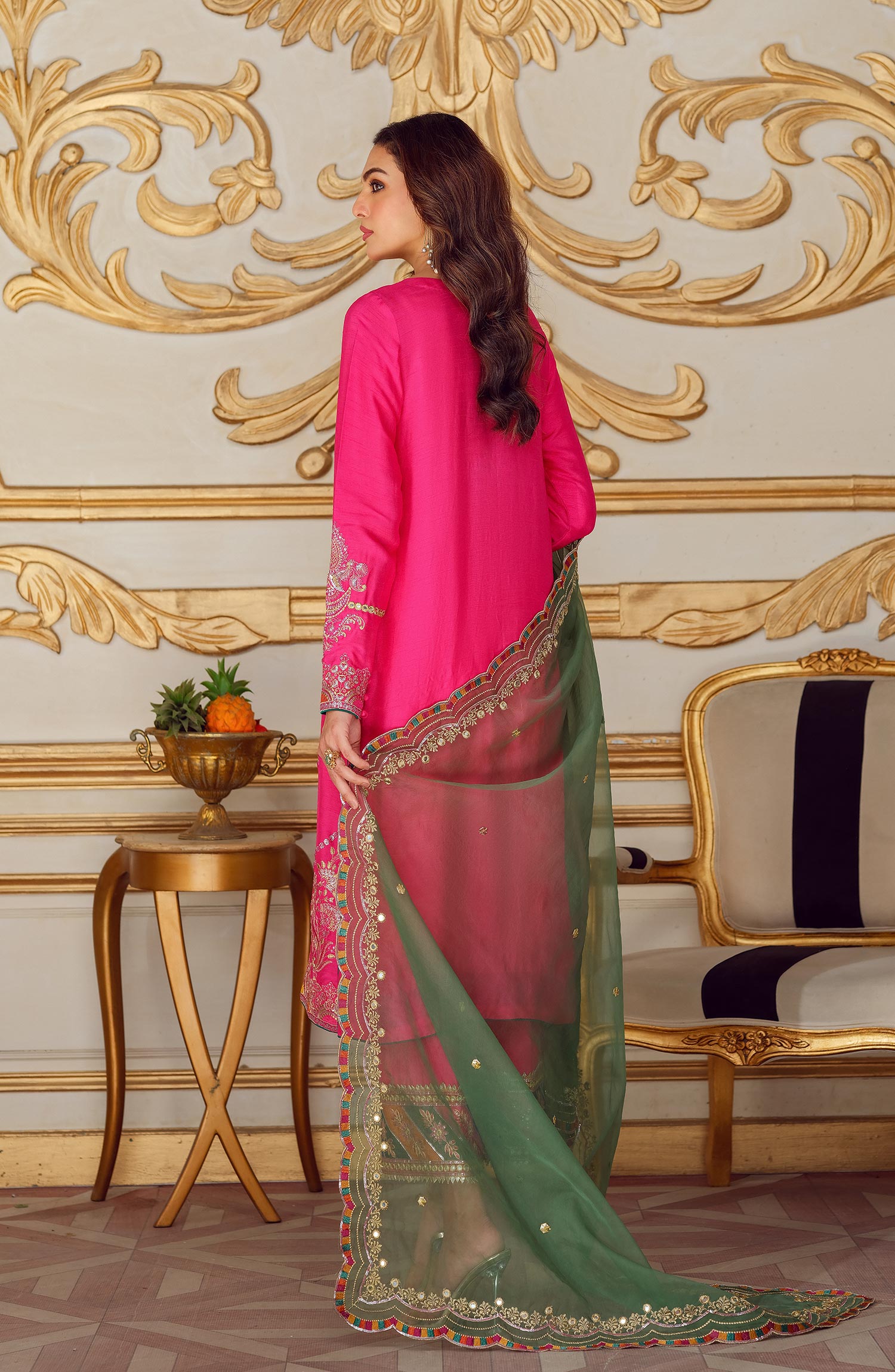 Mina Kashif | Luxury Pret | MK23-08 by Mina Kashif - Designer Dress - Type: Formal - Available at Libayah - 100% Original