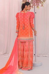Chic Ophicial | The Maison Duo | Coral Glow by Chic Ophicial - Designer Dress  - Type : Ladies Clothes - Available at Libayah - 100% Original 