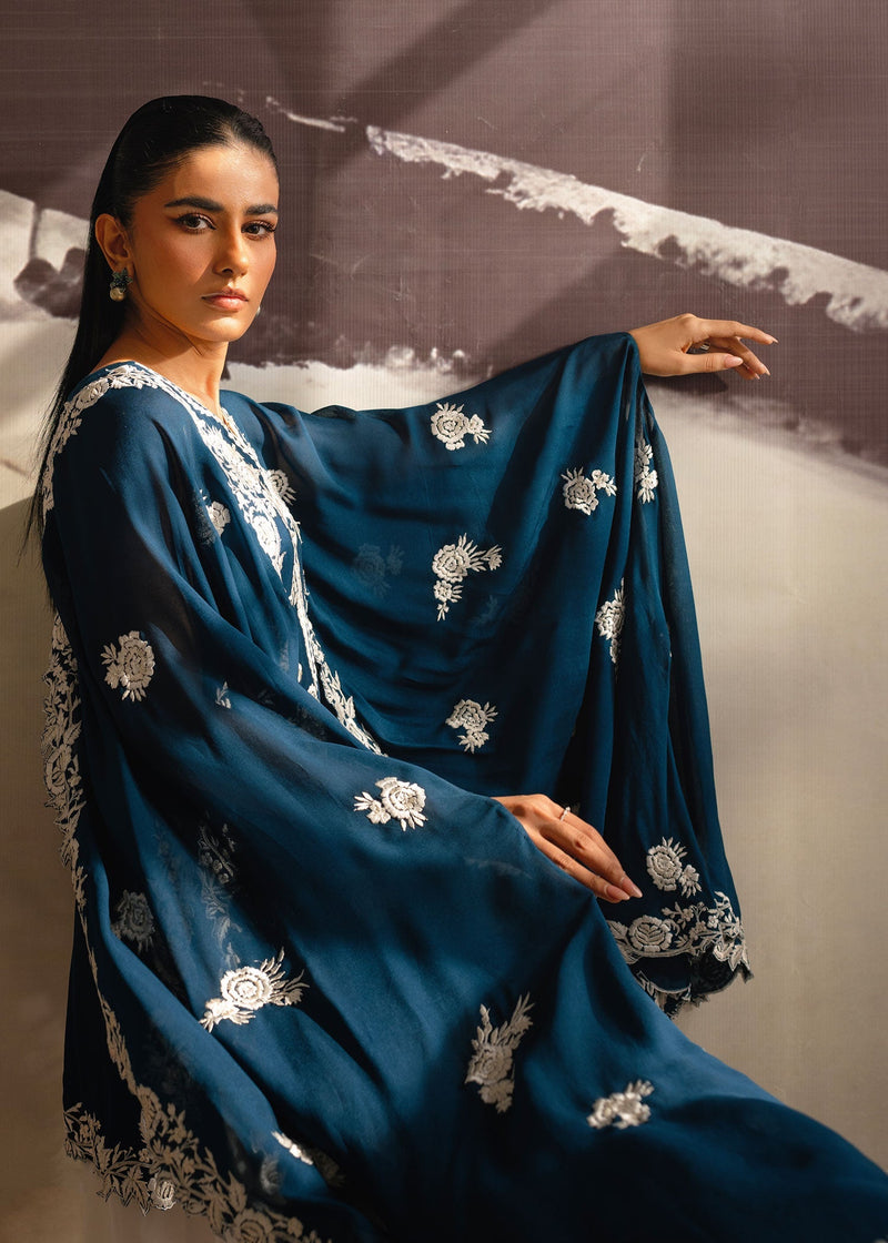 Mahgul | Eye of Cemal | Sapphire Sands by Mahgul - Designer Dress - Type: Ladies Clothes - Available at Libayah - 100% Original