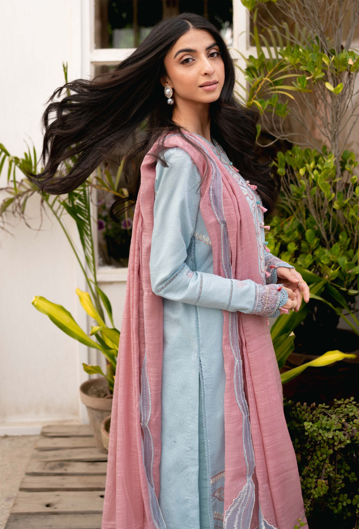 Humdum | Mirha Lawn 25 | Mirha - D07 by Humdum - Designer Dress - Type: Ladies Clothes - Available at Libayah - 100% Original