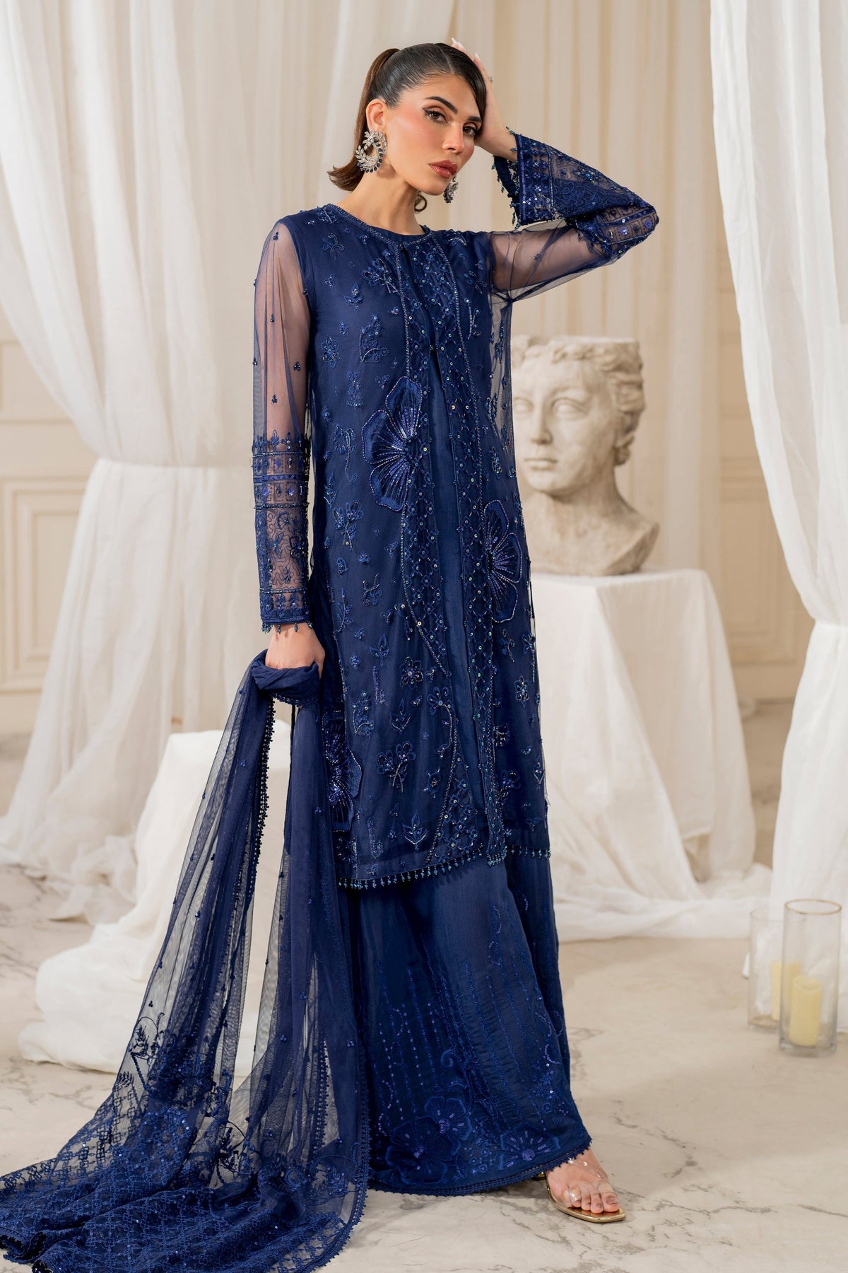 Naqshi | Lamour Evening Formals | NAYAL by Naqshi - Designer Dress - Type: Luxury - Available at Libayah - 100% Original