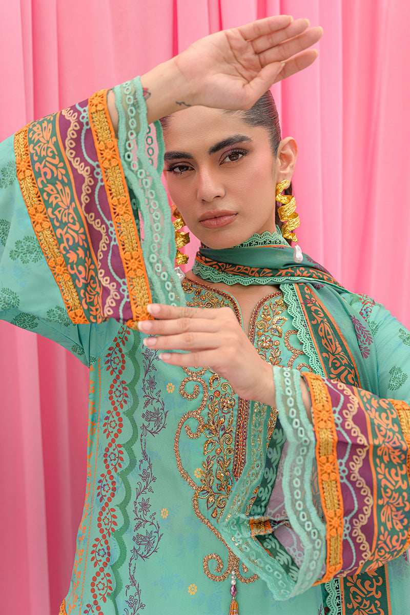Chic Ophicial | The Maison Duo | Mint Aura by Chic Ophicial - Designer Dress  - Type : Ladies Clothes - Available at Libayah - 100% Original 