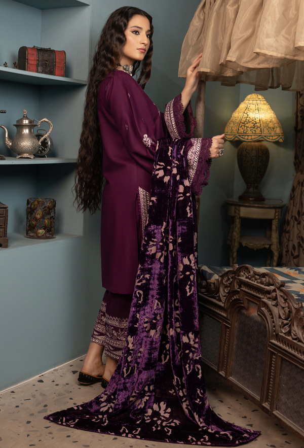 Humdum | Zouq 25 | D07 by Humdum - Designer Dress  - Type : Ladies Clothes - Available at Libayah - 100% Original 