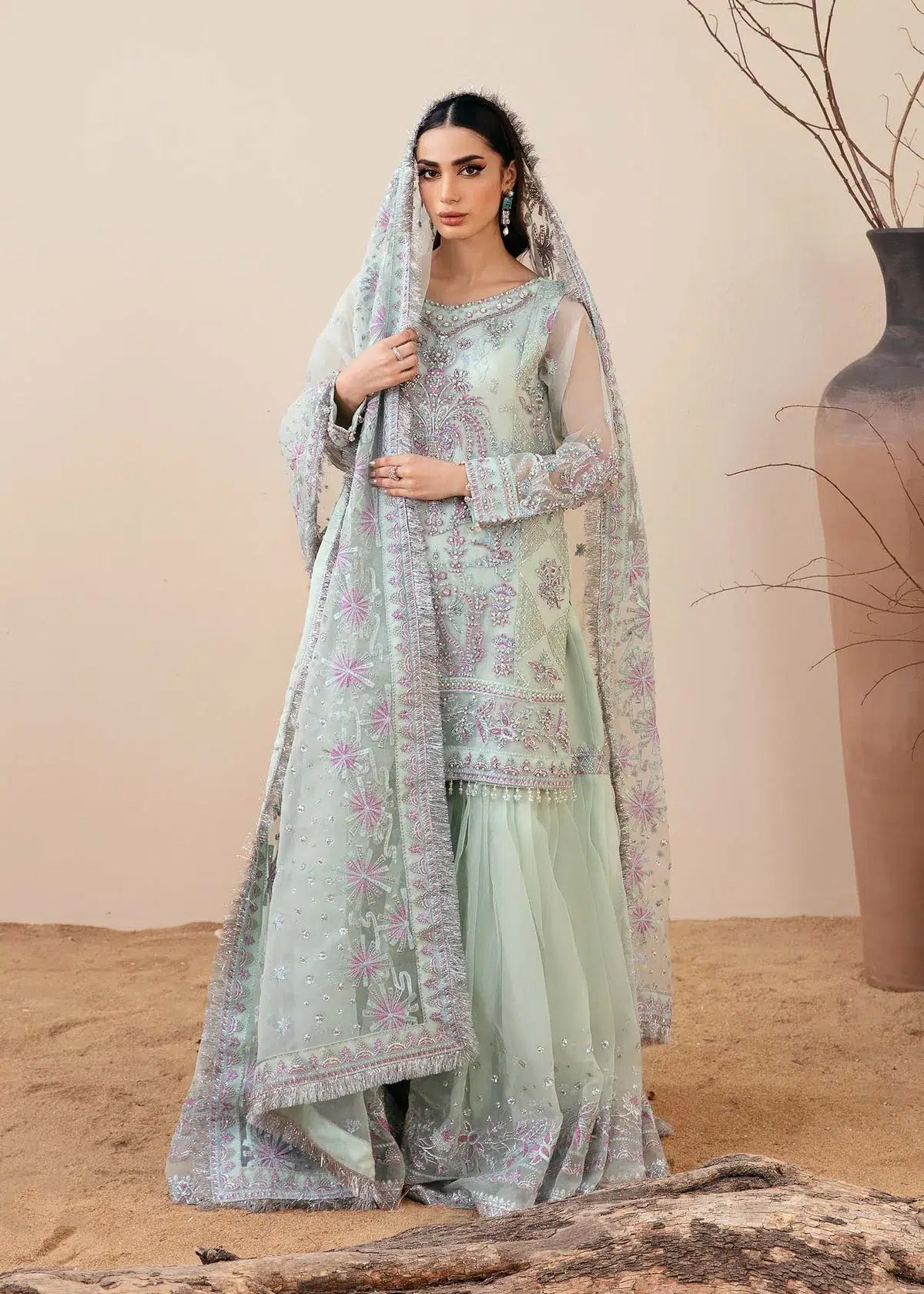 Dastoor | Noor-E-Jahan Wedding Collection'24 | Whisper by Dastoor - Designer Dress - Type: Ladies Clothes - Available at Libayah - 100% Original