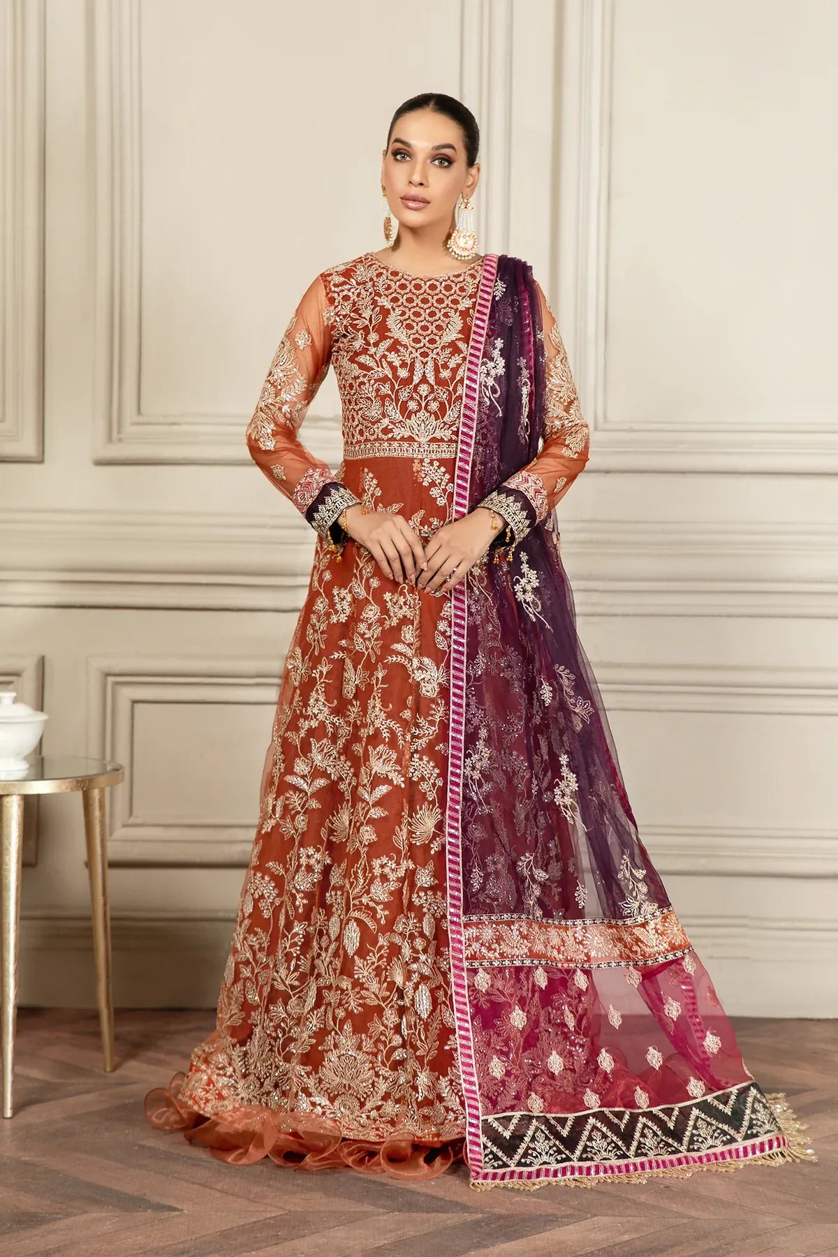 Zarif | Mehroz Formals | AMBER by Zarif - Designer Dress - Type: Ladies Clothes - Available at Libayah - 100% Original