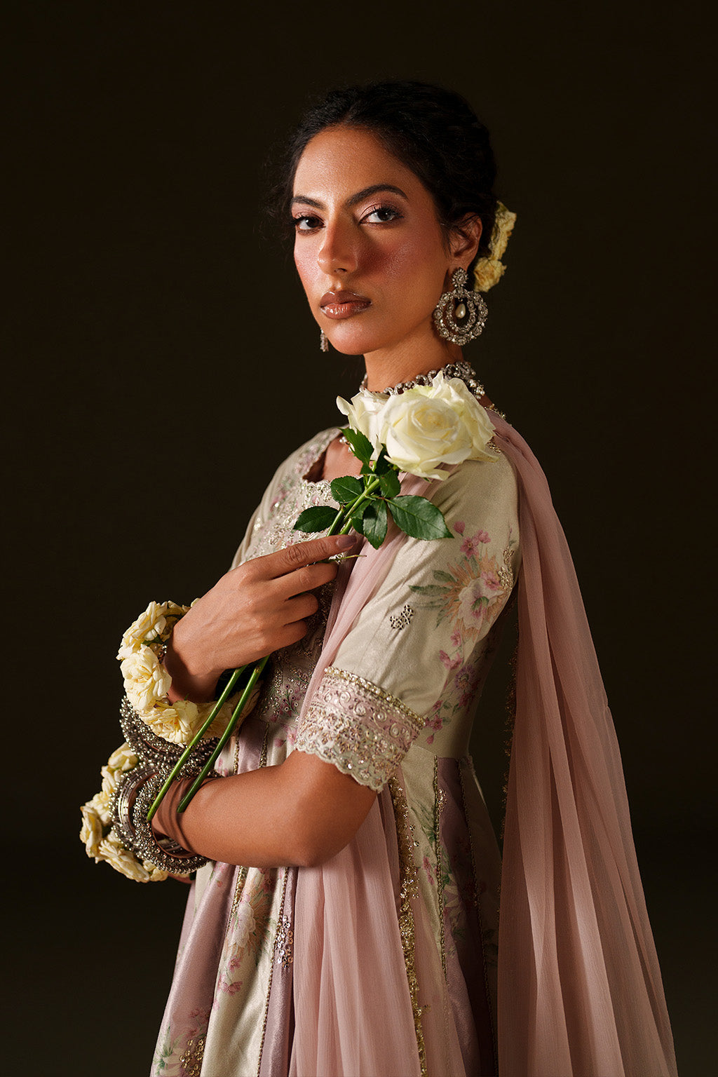 Iznik | Velvet 25 | IV-77 Embroidered Velvet by Iznik - Designer Dress - Type : Ladies Clothes - Available at Libayah - 100% Original 