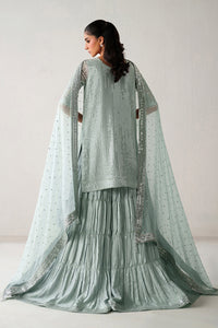 Baroque | Formals Collection | EMBROIDERED CHIFFON UF-4389 by Baroque - Designer Dress  - Type : Ladies Clothes - Available at Libayah - 100% Original 