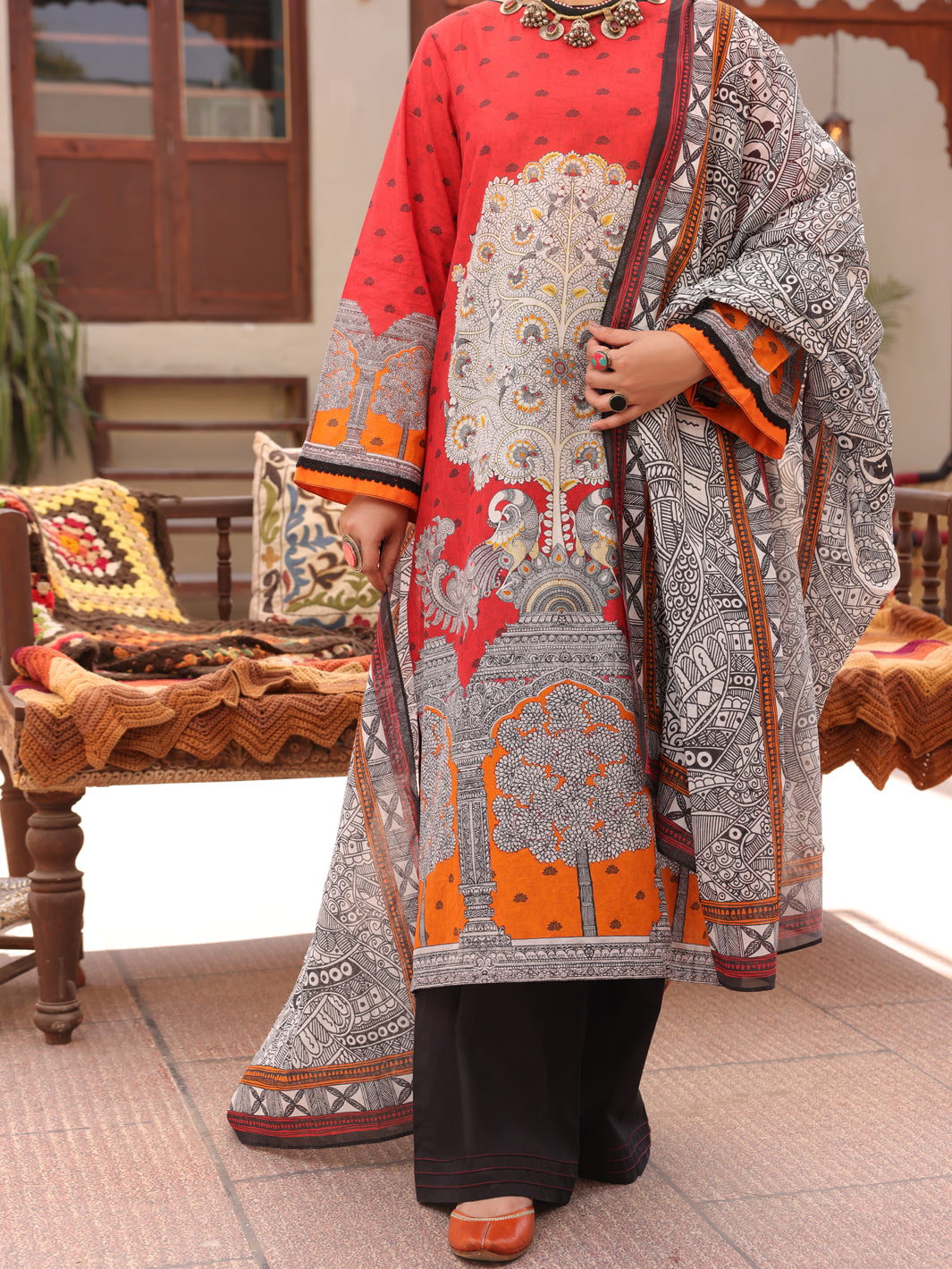 Almirah | Luxury Edit | ALP-3PS-1611 by Almirah - Designer Dress - Type: Luxury - Available at Libayah - 100% Original