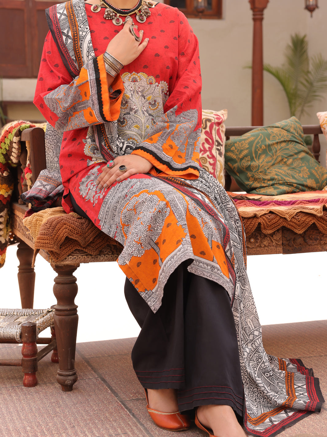 Almirah | Luxury Edit | ALP-3PS-1611 by Almirah - Designer Dress - Type: Luxury - Available at Libayah - 100% Original