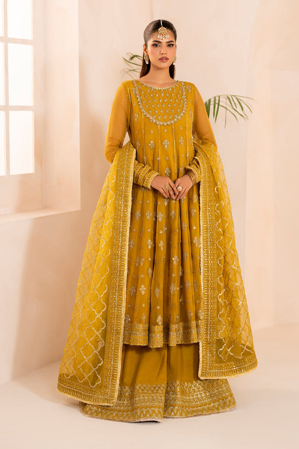 Baroque | Formal Collection | CHIFFON UF-716 by Baroque - Designer Dress - Type: Ladies Clothes - Available at Libayah - 100% Original