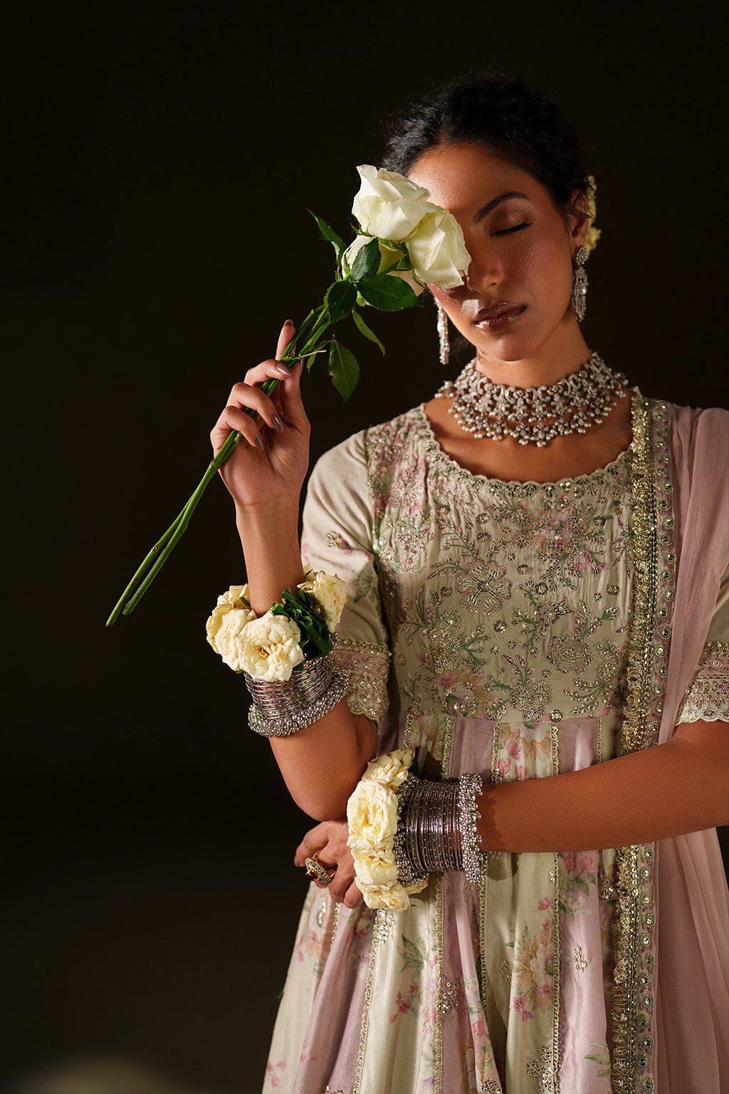 Iznik | Velvet 25 | IV-77 Embroidered Velvet by Iznik - Designer Dress - Type : Ladies Clothes - Available at Libayah - 100% Original 
