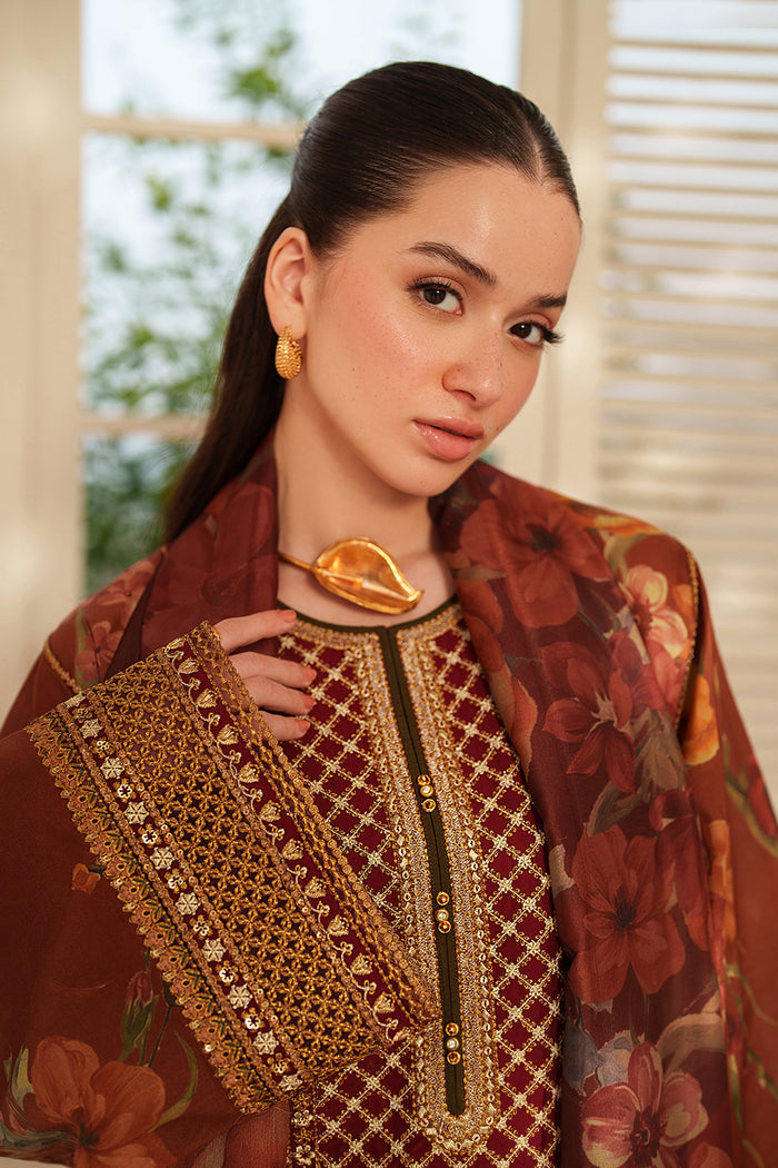 Baroque | Luxury Pret Summer | UF-4409 - Designer Dress - Type : Ladies Clothes - Available at Libayah - 100% Original