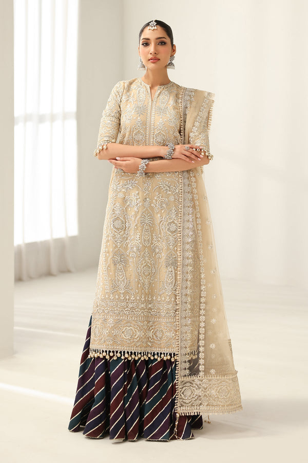 Baroque | Formal Collection | UF-4183 by Baroque - Designer Dress  - Type : Ladies Clothes - Available at Libayah - 100% Original 