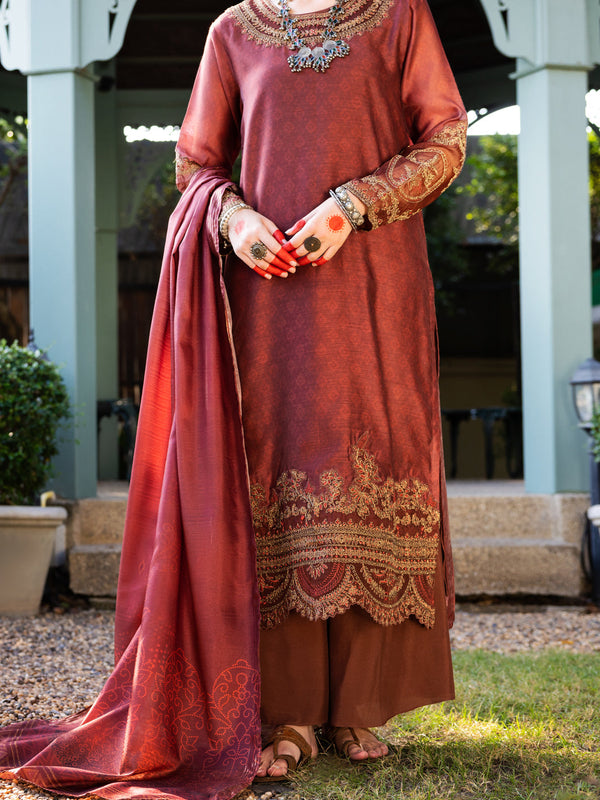 Almirah | Luxury Edit | ALP-3PS-1657 by Almirah - Designer Dress - Type: Luxury - Available at Libayah - 100% Original