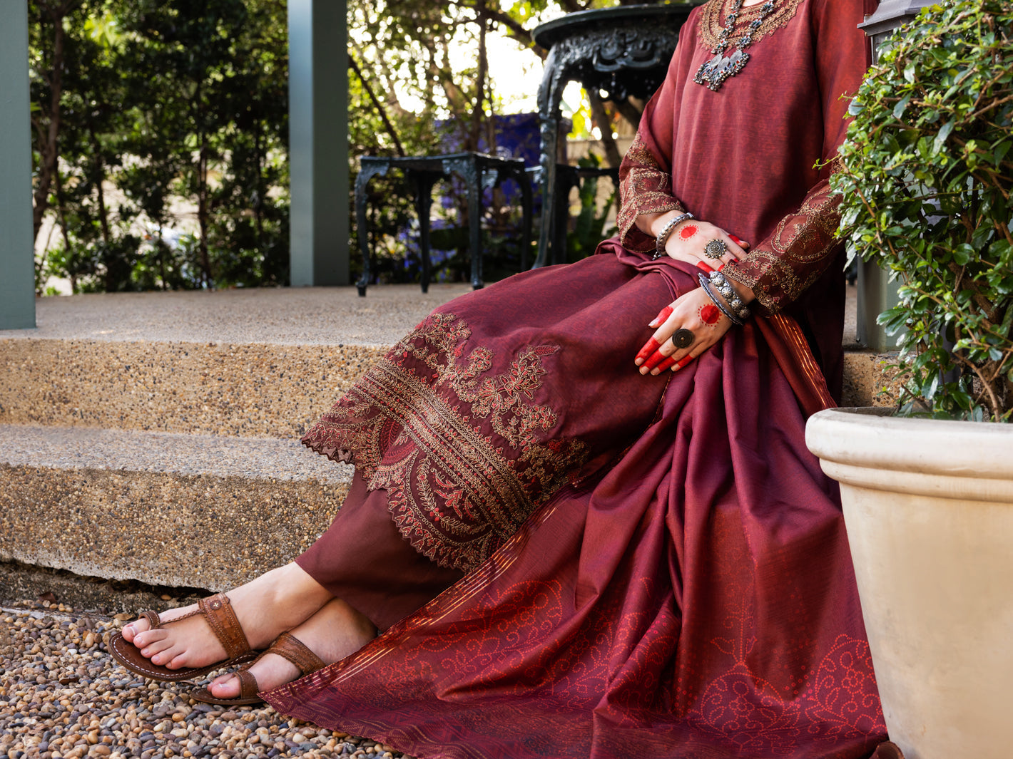 Almirah | Luxury Edit | ALP-3PS-1657 by Almirah - Designer Dress - Type: Luxury - Available at Libayah - 100% Original
