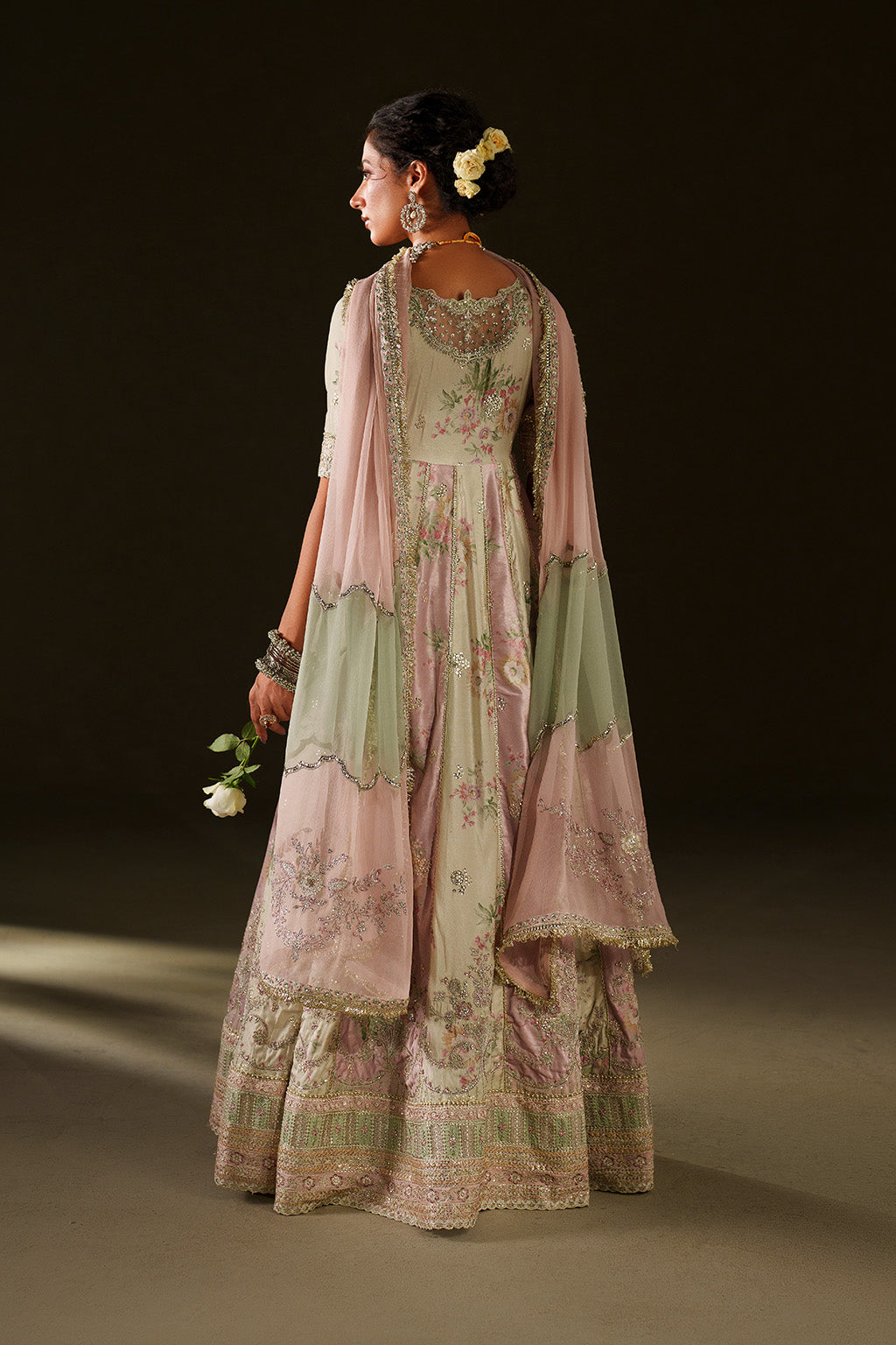 Iznik | Velvet 25 | IV-77 Embroidered Velvet by Iznik - Designer Dress - Type : Ladies Clothes - Available at Libayah - 100% Original 