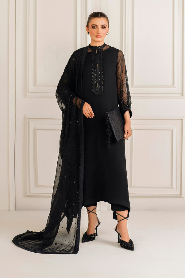 Baroque | Luxury Pret 25 | EMBROIDERED CHIFFON PR-1134 by Baroque - Designer Dress  - Type : Ladies Clothes - Available at Libayah - 100% Original 