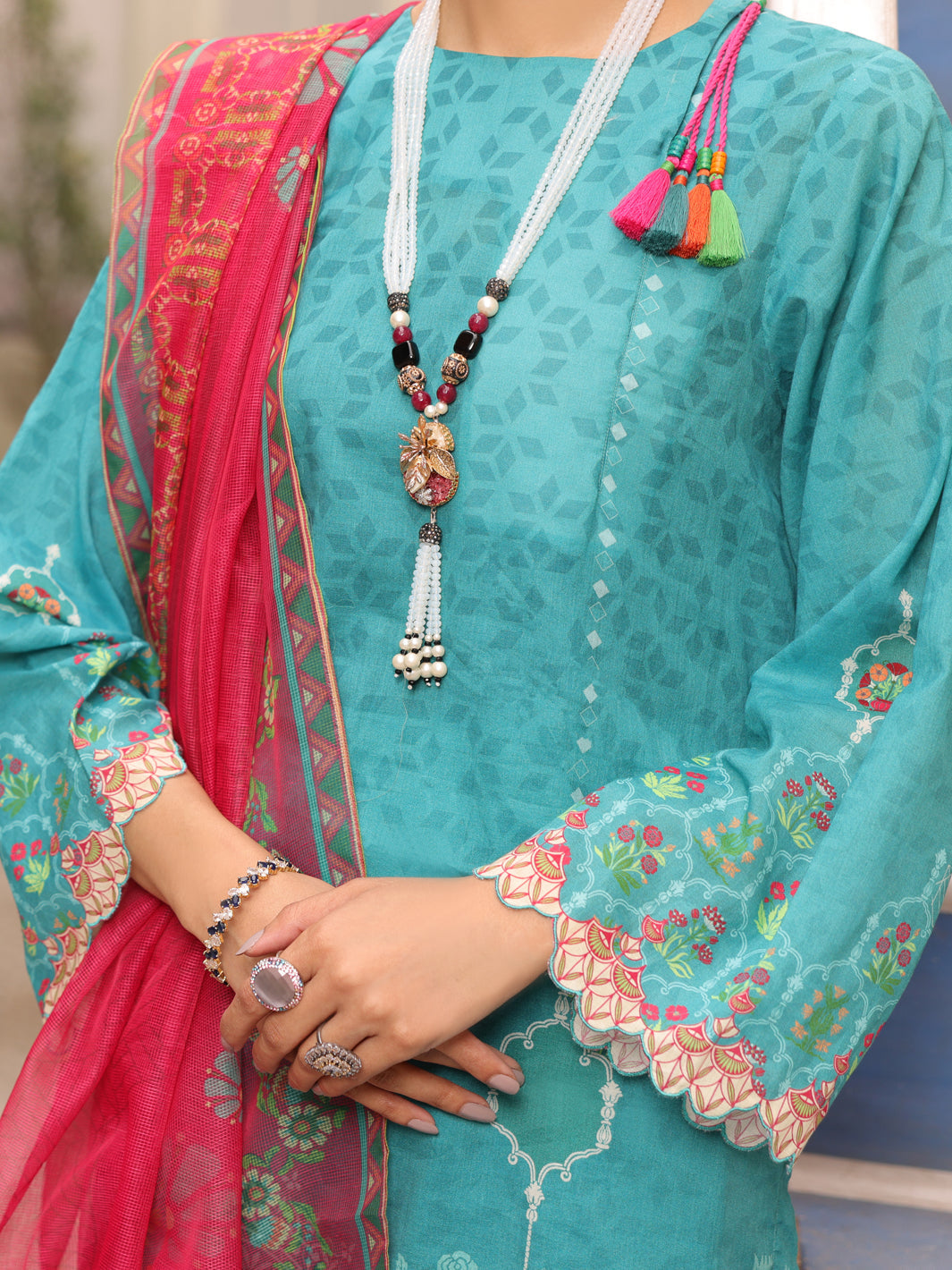 Almirah | Luxury Edit | ALP-3PS-1679 by Almirah - Designer Dress - Type: Luxury - Available at Libayah - 100% Original
