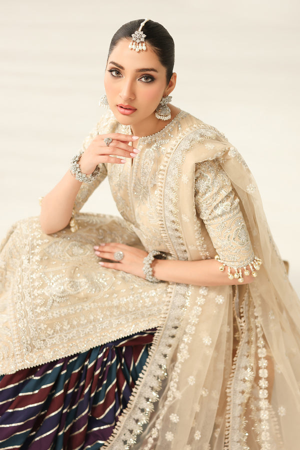 Baroque | Formal Collection | UF-4183 by Baroque - Designer Dress  - Type : Ladies Clothes - Available at Libayah - 100% Original 