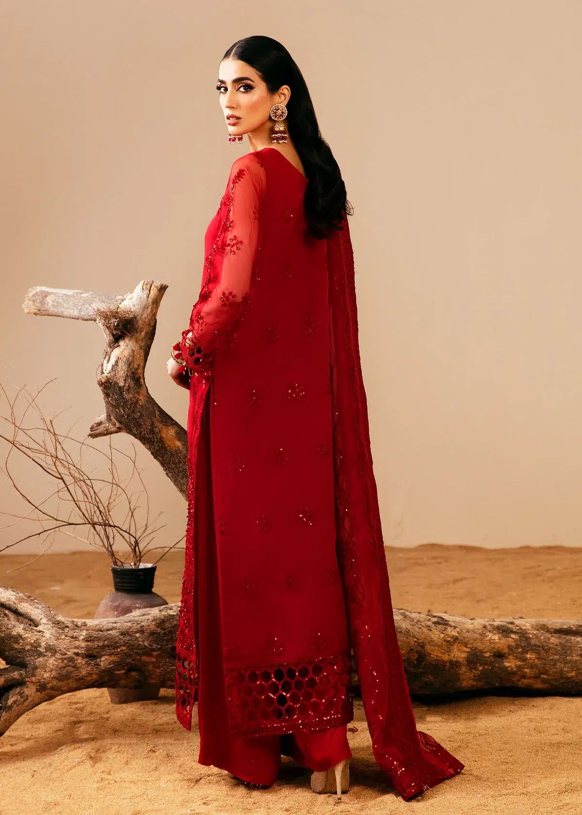 Dastoor | Noor-E-Jahan Wedding Collection'24 | Kubra by Dastoor - Designer Dress - Type: Ladies Clothes - Available at Libayah - 100% Original