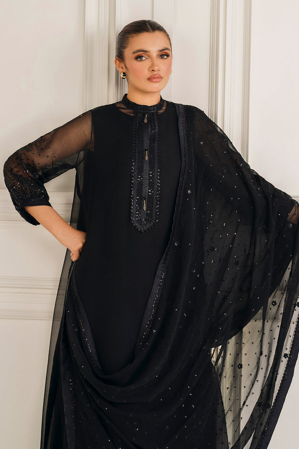 Baroque | Luxury Pret 25 | EMBROIDERED CHIFFON PR-1134 by Baroque - Designer Dress  - Type : Ladies Clothes - Available at Libayah - 100% Original 