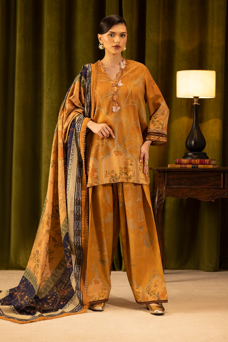 Sana Safinaz | Muzlin Winter 25 | 016B by Sana Safinaz - Designer Dress - Type : Ladies Clothes - Available at Libayah - 100% Original 