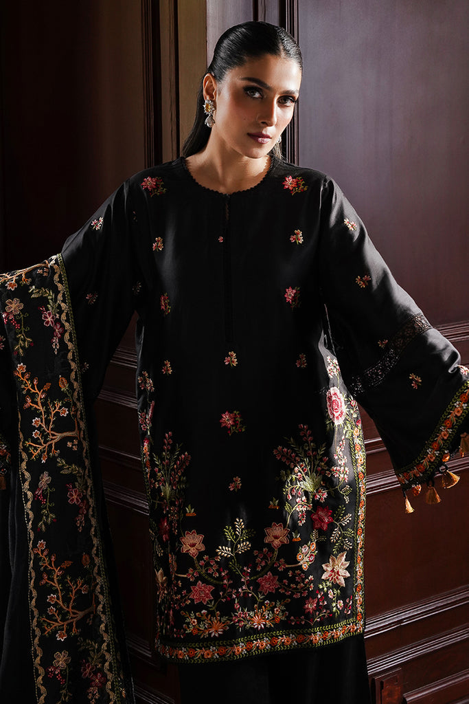 Cross Stitch | Satin De Luxe | RAVEN BLOSSOM by Cross Stitch - Designer Dress - Type: Luxury - Available at Libayah - 100% Original