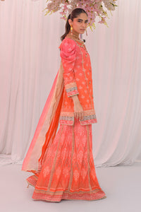 Chic Ophicial | The Maison Duo | Coral Glow by Chic Ophicial - Designer Dress  - Type : Ladies Clothes - Available at Libayah - 100% Original 