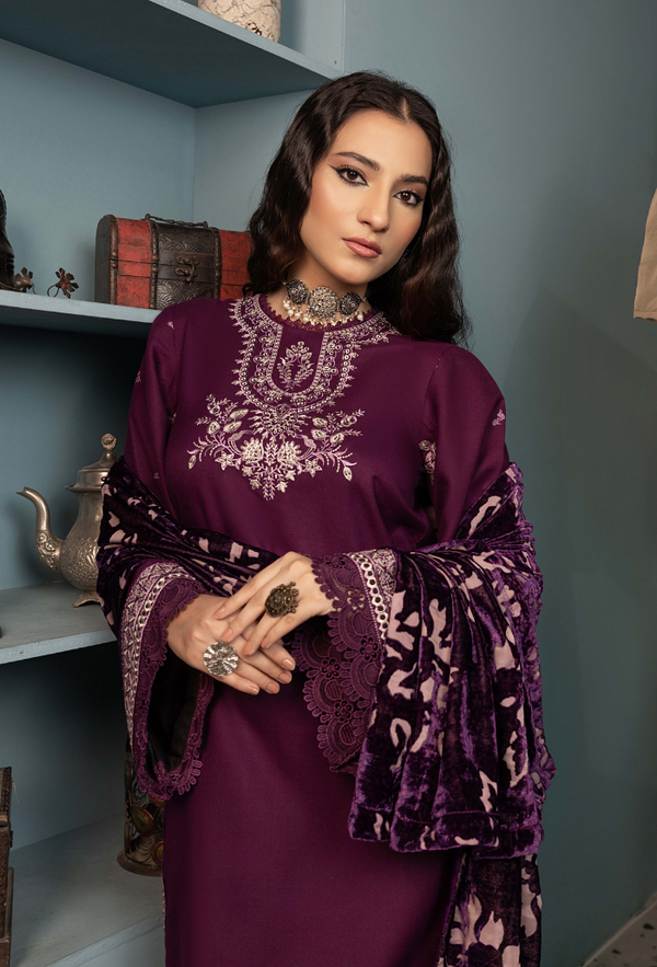 Humdum | Zouq 25 | D07 by Humdum - Designer Dress  - Type : Ladies Clothes - Available at Libayah - 100% Original 