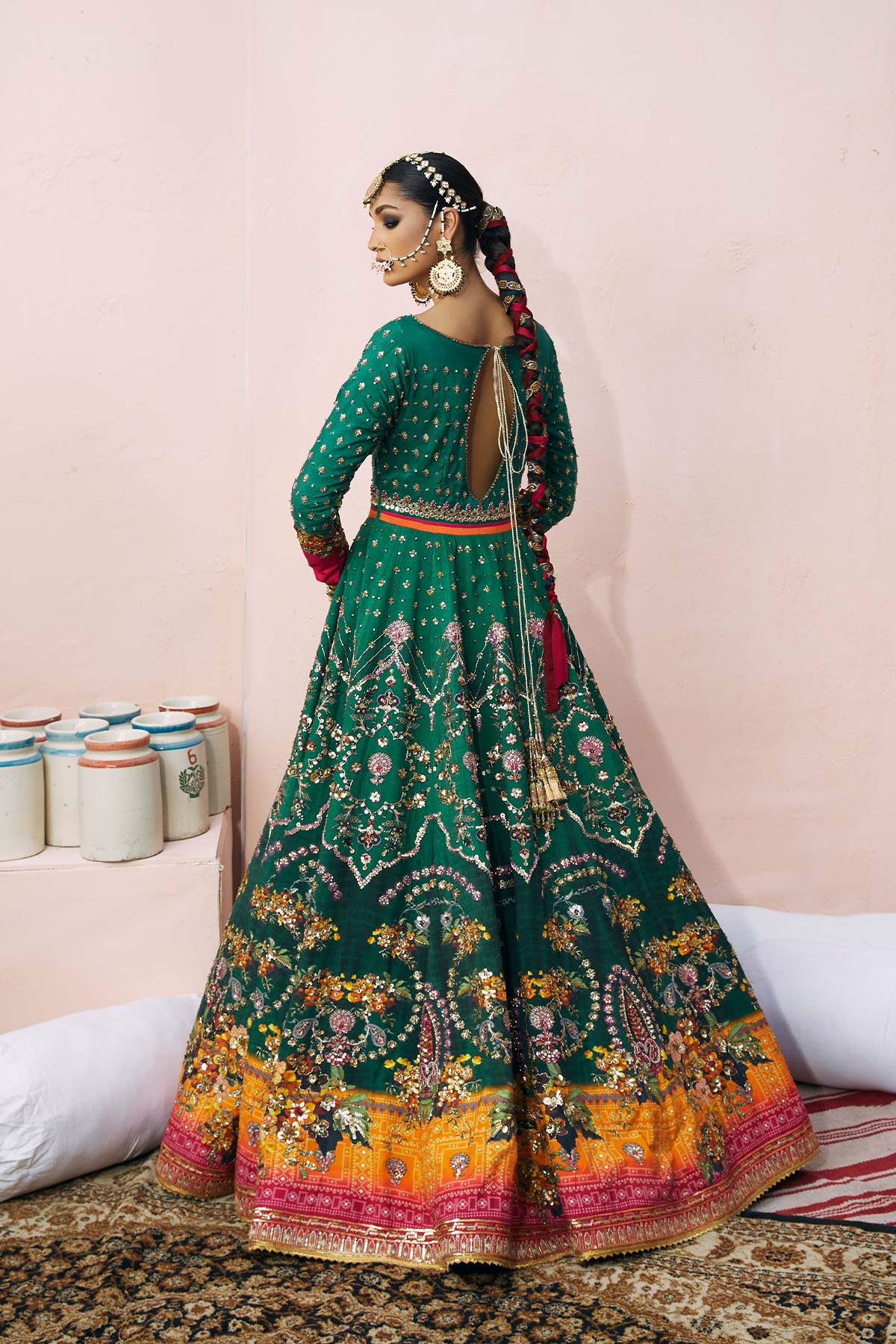 Mina Kashif | Wedding Formals | Rani by Mina Kashif - Designer Dress - Type: Bridal - Available at Libayah - 100% Original