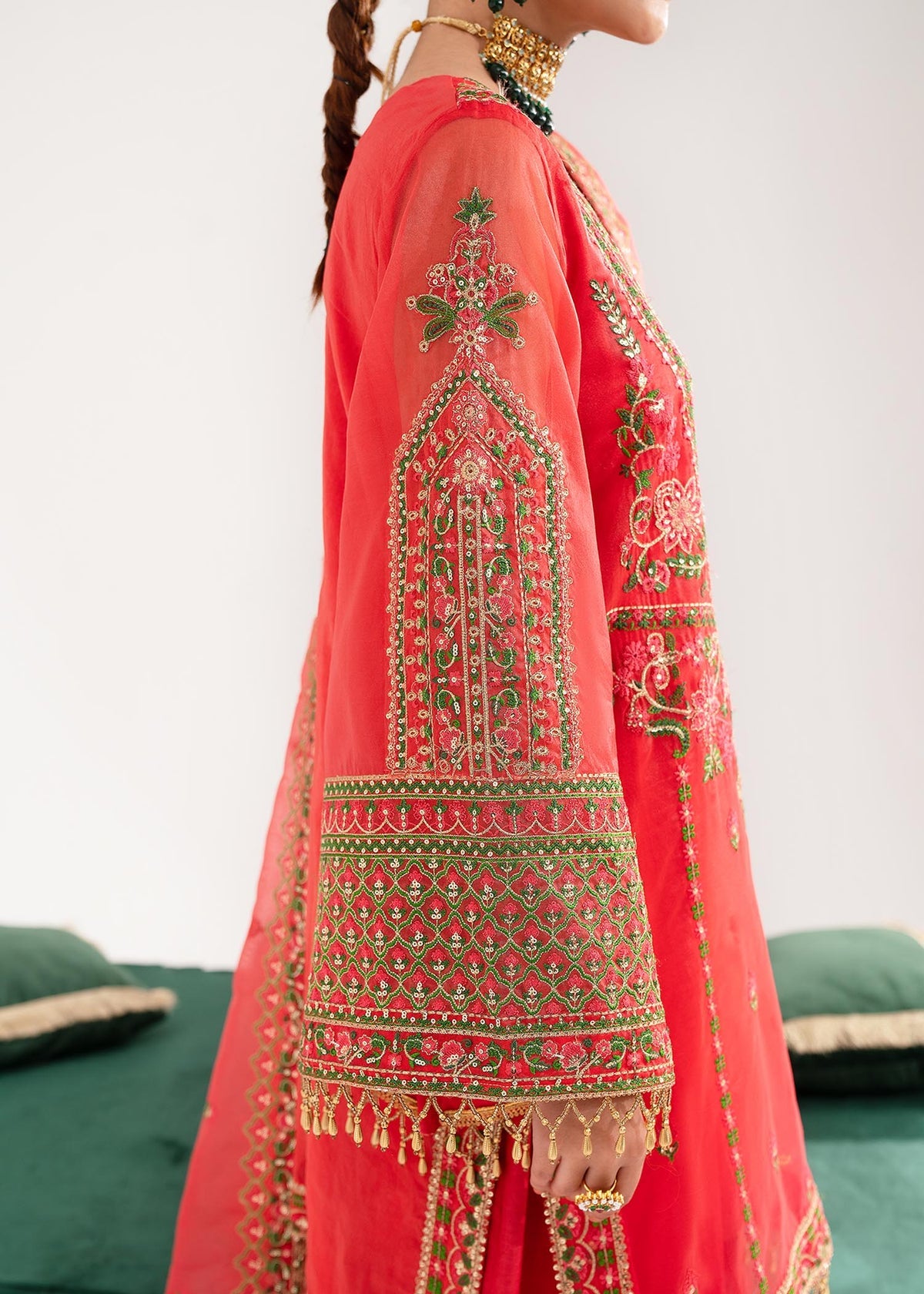 Dastoor | Sajni Luxury Eid Collection 24 | Khudeeja by Dastoor - Designer Dress - Type: Ladies Clothes - Available at Libayah - 100% Original