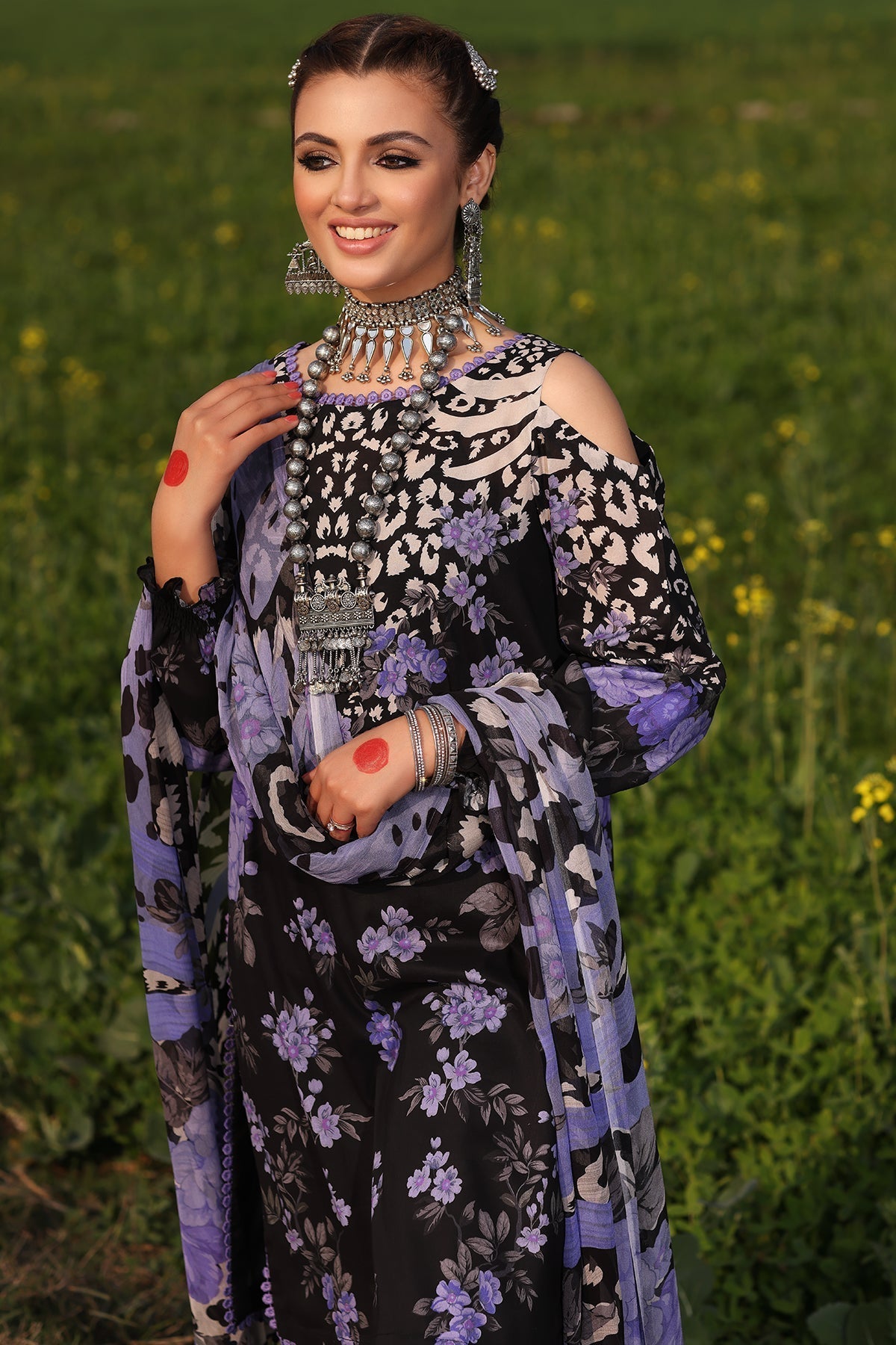 Charizma | Lawn Collection 24 | SP4-08 by Charizma - Designer Dress - Type: Casuals - Available at Libayah - 100% Original