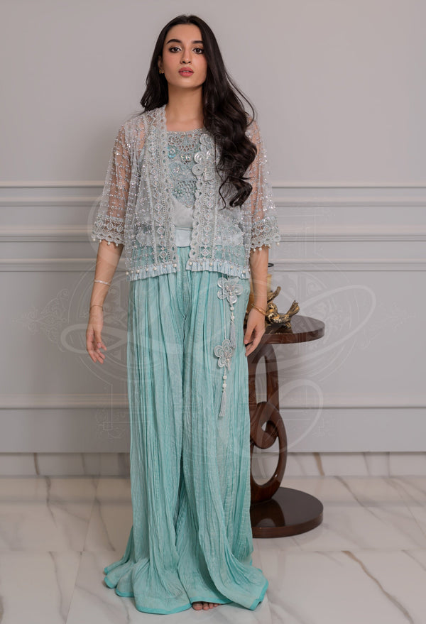 Afrozeh | Basic Pret 26 RTW | NACRE by Afrozeh - Designer Dress  - Type : Ladies Clothes - Available at Libayah - 100% Original 