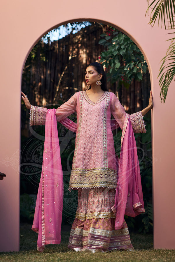 Afrozeh | Basic Pret 26 RTW | NACRE by Afrozeh - Designer Dress  - Type : Ladies Clothes - Available at Libayah - 100% Original 