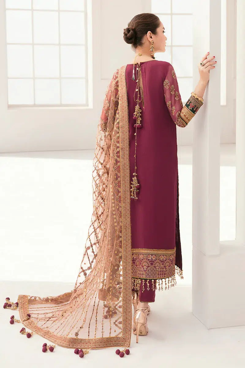 Buy Baroque | Chantelle 23 | CH09-02 - Designer Dress - Type: Pakistani Dress - Available at Libayah