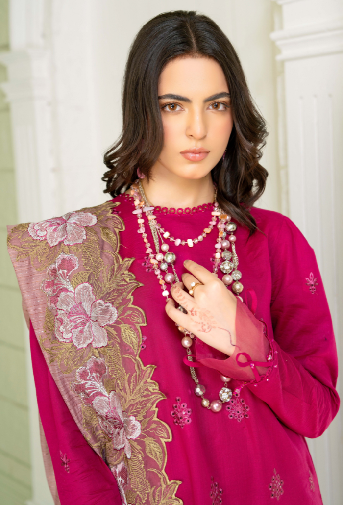 Humdum | Baad e Baharan Lawn | Baad e Baharan - D10 by HumDum - Designer Dress - Type: Ladies Clothes - Available at Libayah - 100% Original